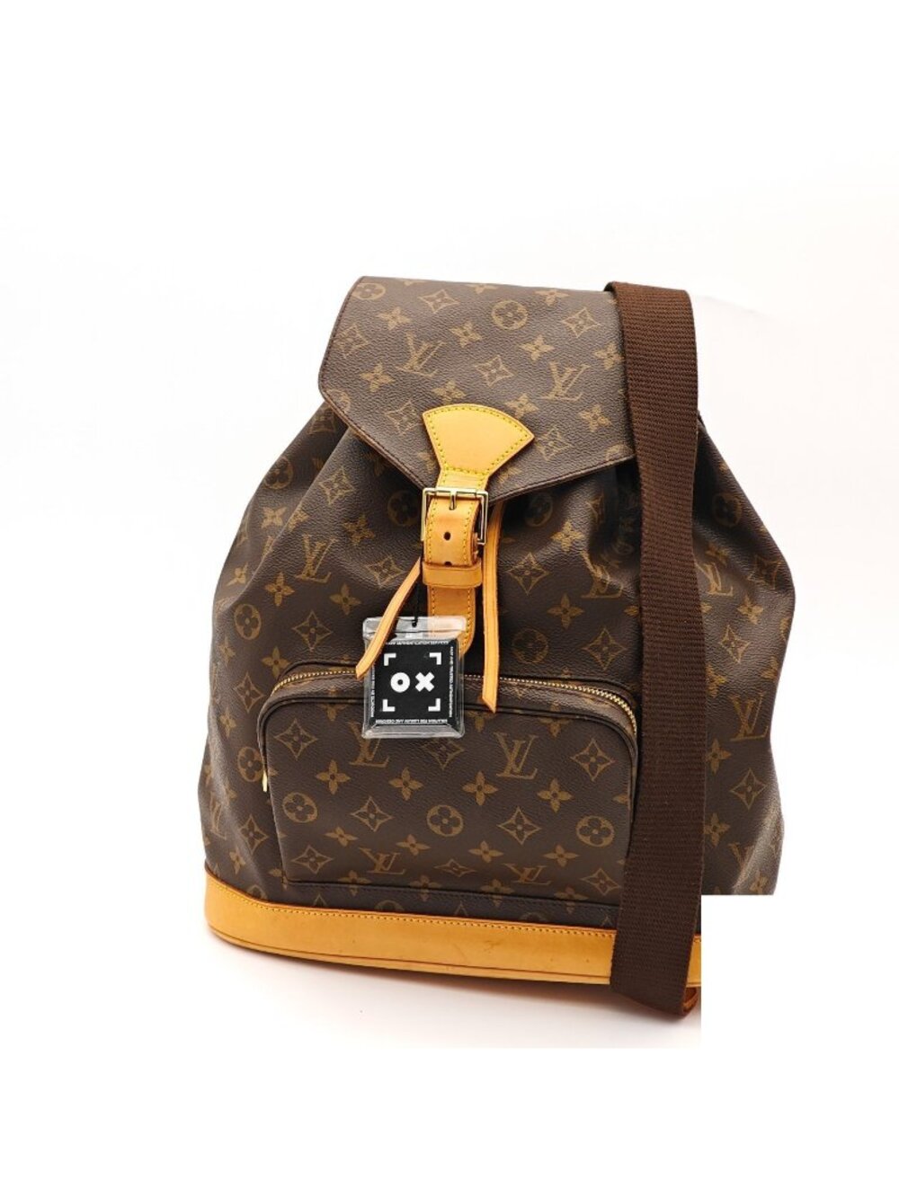 Louis Vuitton Montsouris GM Backpack Diaper Bag Brown
